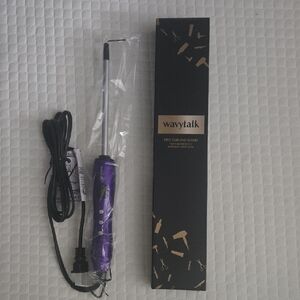 NEW In Box Wavytalk Purple Curling Wand